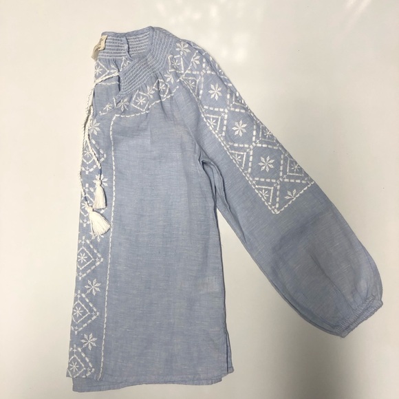 Joie long sleeve tassel tie neck xs - Picture 3 of 9